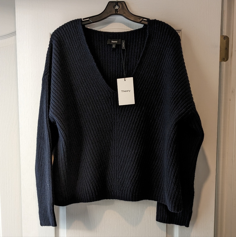 Theory New with Tags Navy Sweater